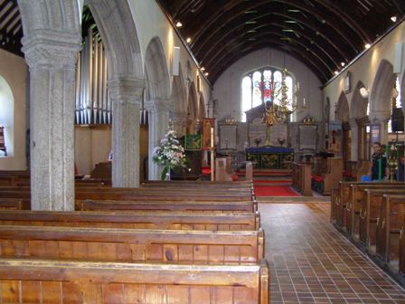 Camborne church interior
